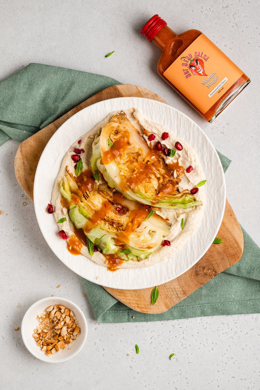 Grilled Hispi Cabbage